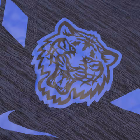 Detroit Tigers 2024 City Connect MLB Nike Practice T-Shirt Navy view 3