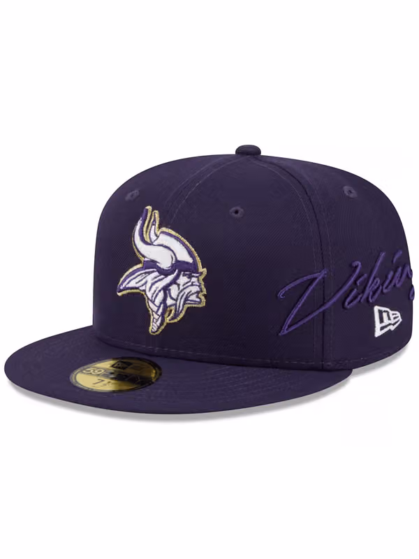 Minnesota Vikings 2026 NFL Rivalries Fan Pack 59FIFTY Fitted Cap Purple product photo