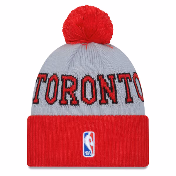 Toronto Raptors 2023 NBA Tip-Off New Era Sport Knit Hat view 2