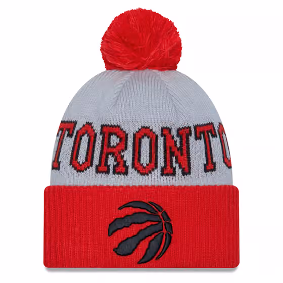Toronto Raptors 2023 NBA Tip-Off New Era Sport Knit Hat view 1