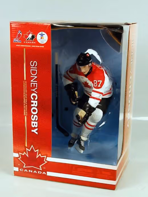 Team Canada 2010 12-Inch Sidney Crosby Figure view 2