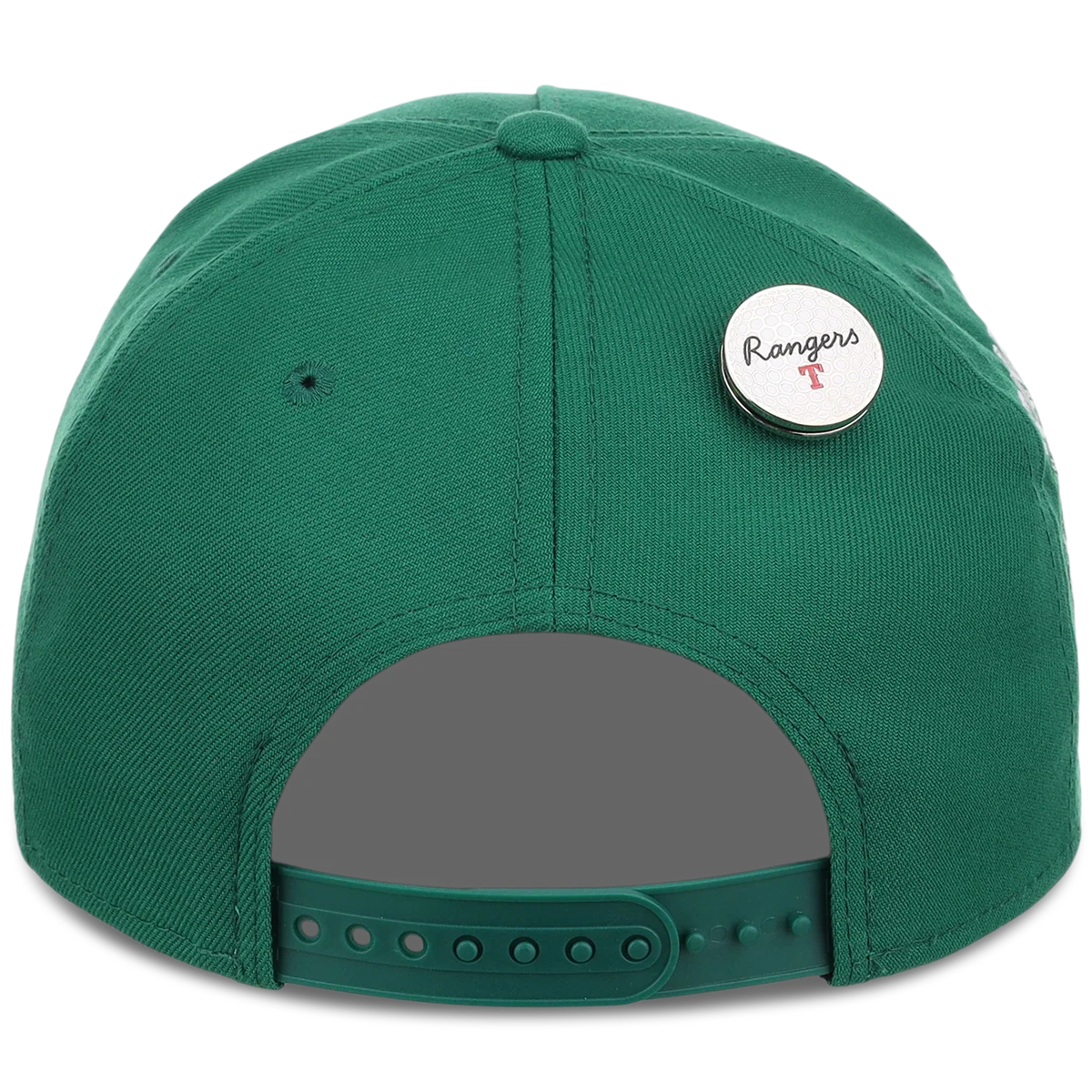 Texas Rangers MLB Augusta Bloom New Era 9FORTY w/ Golf Pin detail view