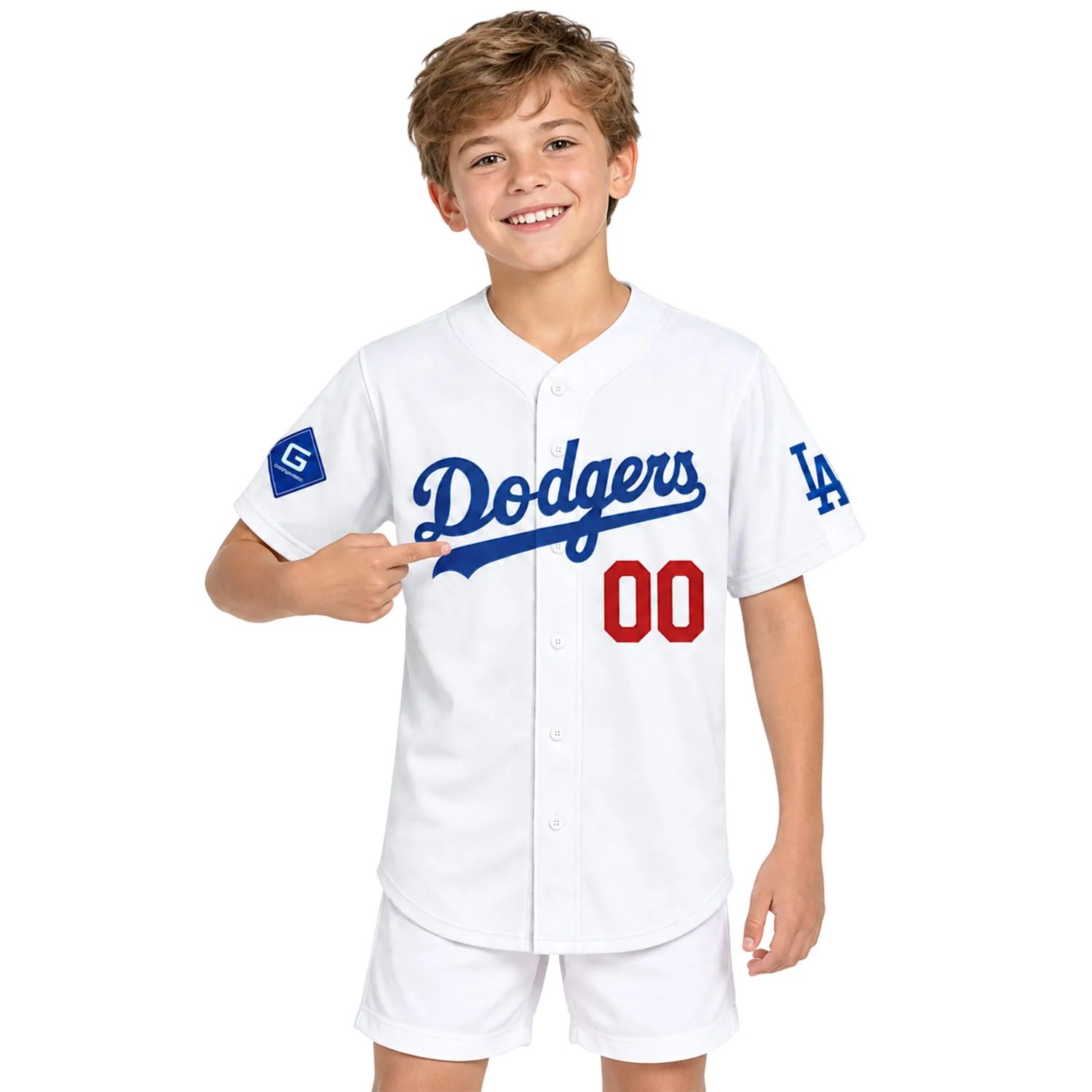 Dodgers Personalized Jersey Adult & Kids Excellent Fan Style