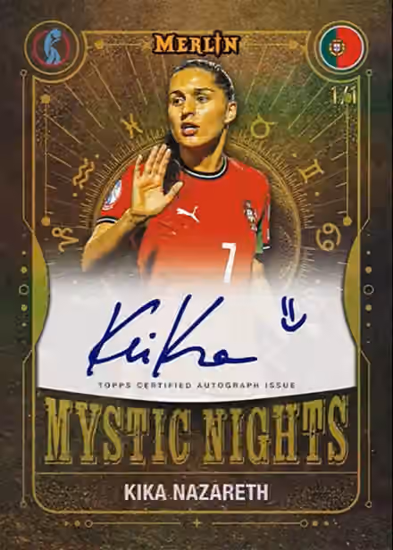 2025 topps Merlin UEFA Women's Euros Hobby Box view 4
