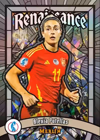 2025 topps Merlin UEFA Women's Euros Hobby Box view 2