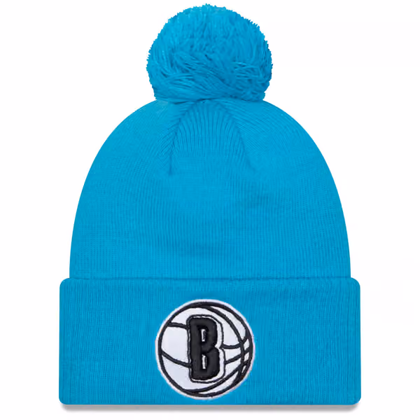 Brooklyn Nets 2023 NBA City Edition New Era Knit Hat Alternate product photo
