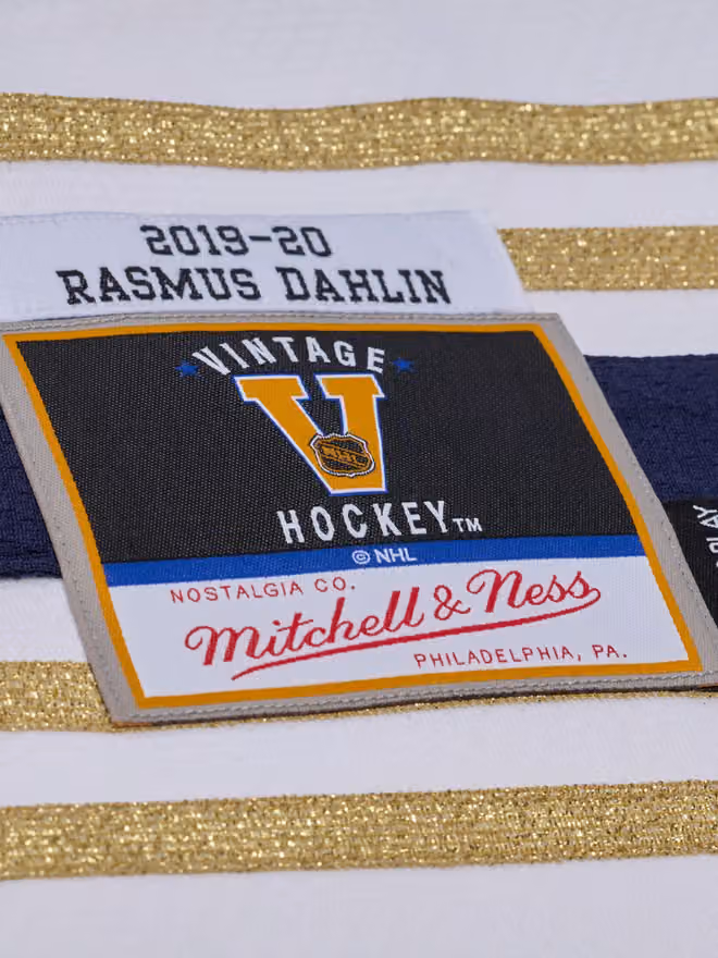 Rasmus Dahlin #26 Buffalo Sabres 2019-20 Premium Power Play NHL Jersey White view 3