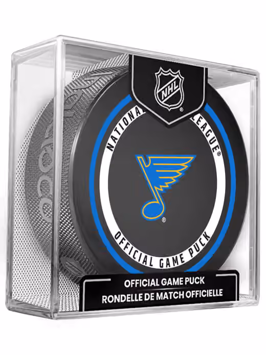 St. Louis Blues 2026-27 NHL Official Game Puck view 1