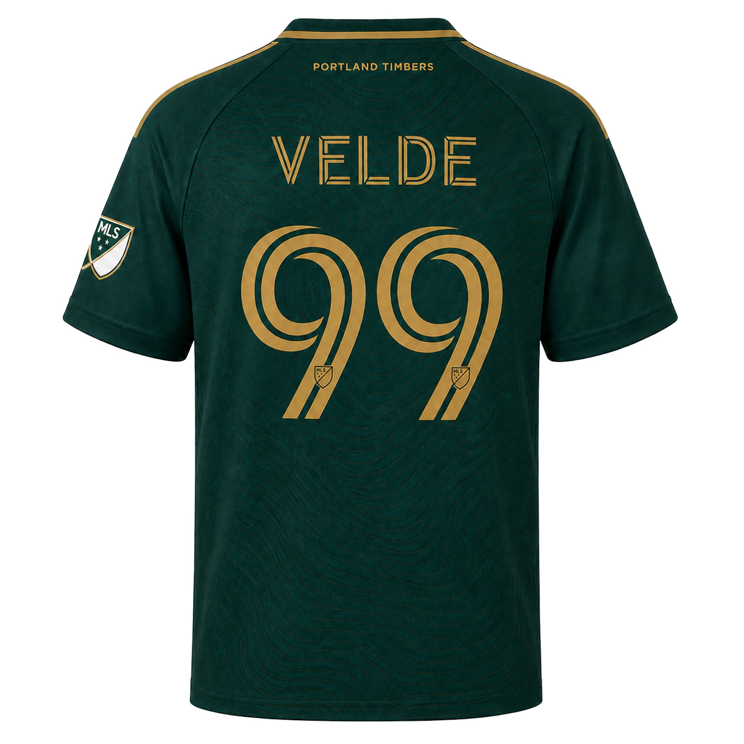 Portland Timbers Velde Jersey Stunning Green Gold Design