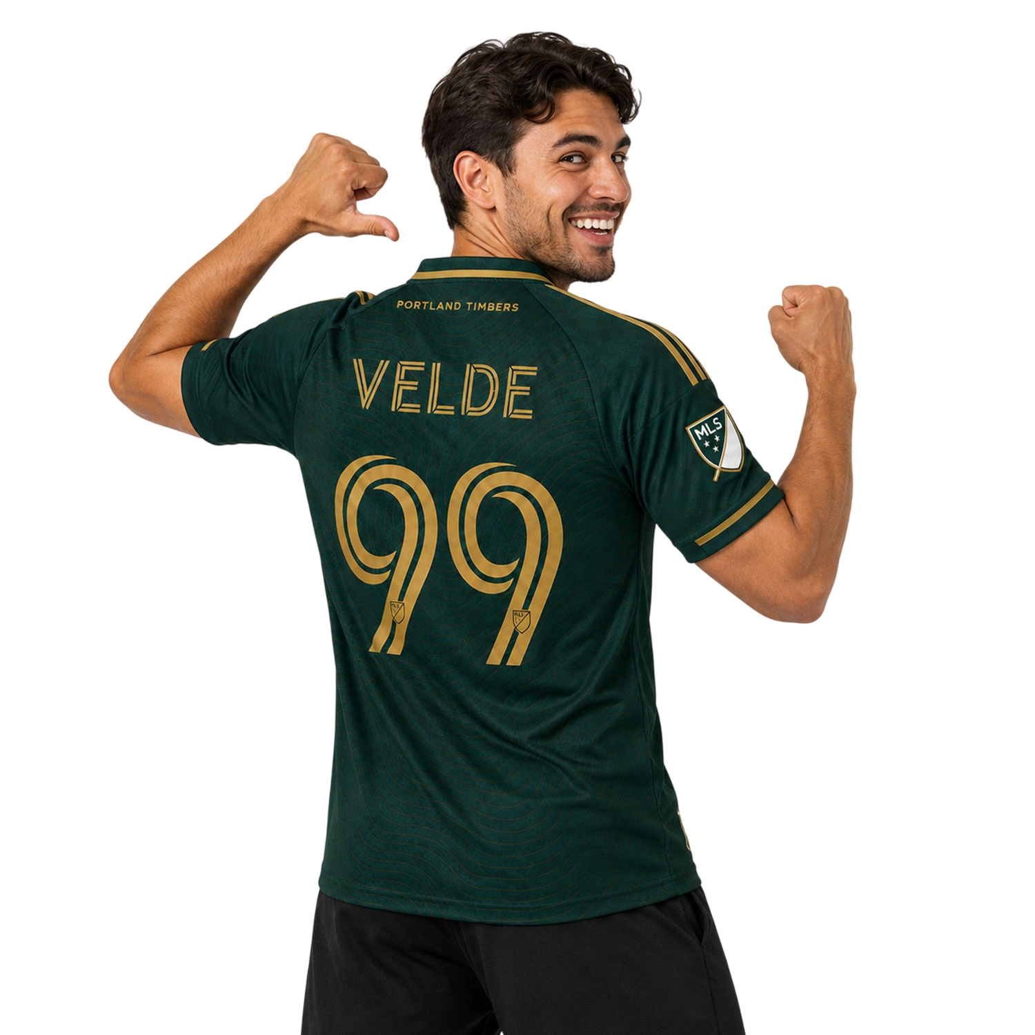 Portland Timbers Velde Jersey Stunning Green Gold Design