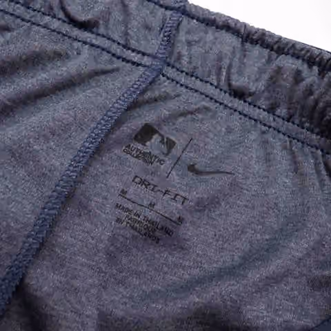 Houston Astros 2024 MLB Authentic Practice Nike Dri-FIT Shorts Navy view 5