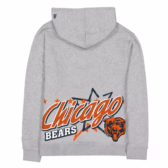 Chicago Bears Sport Classics Oversized NFL Hoodie Gray view 2