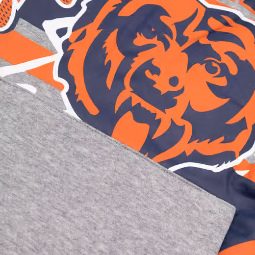 Chicago Bears Sport Classics Oversized NFL Hoodie Gray view 3