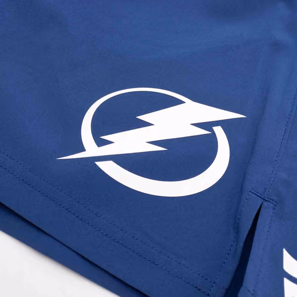 Tampa Bay Lightning 2024/25 Authentic Pro Locker Room NHL Shorts Blue view 4