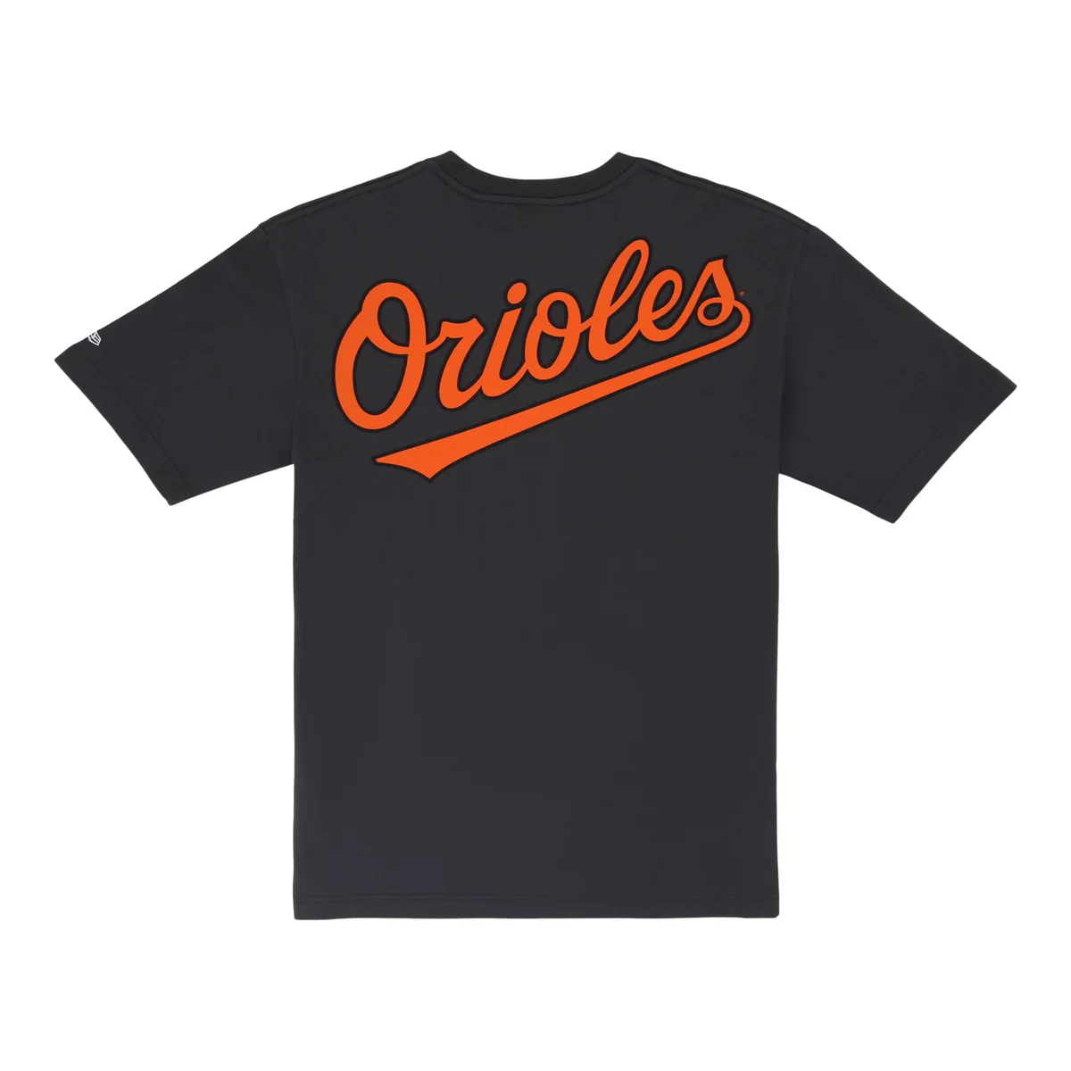 Baltimore Orioles Spring Color Collection New Era Charcoal Tee back view