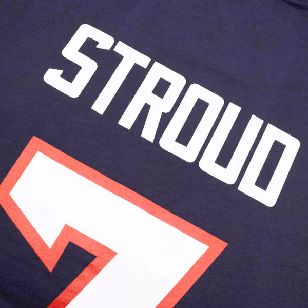 C.J. Stroud #7 Houston Texans Player NFL T-Shirt Navy view 4