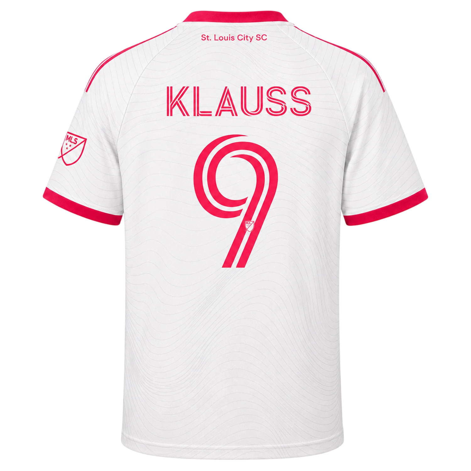 St Louis CITY SC Klauss Jersey Elite White Wave