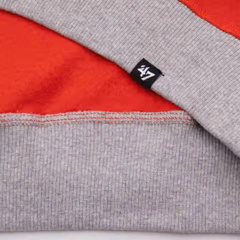 Chicago Blackhawks Patch '47 Drop Shoulder NHL Hoodie Red view 5