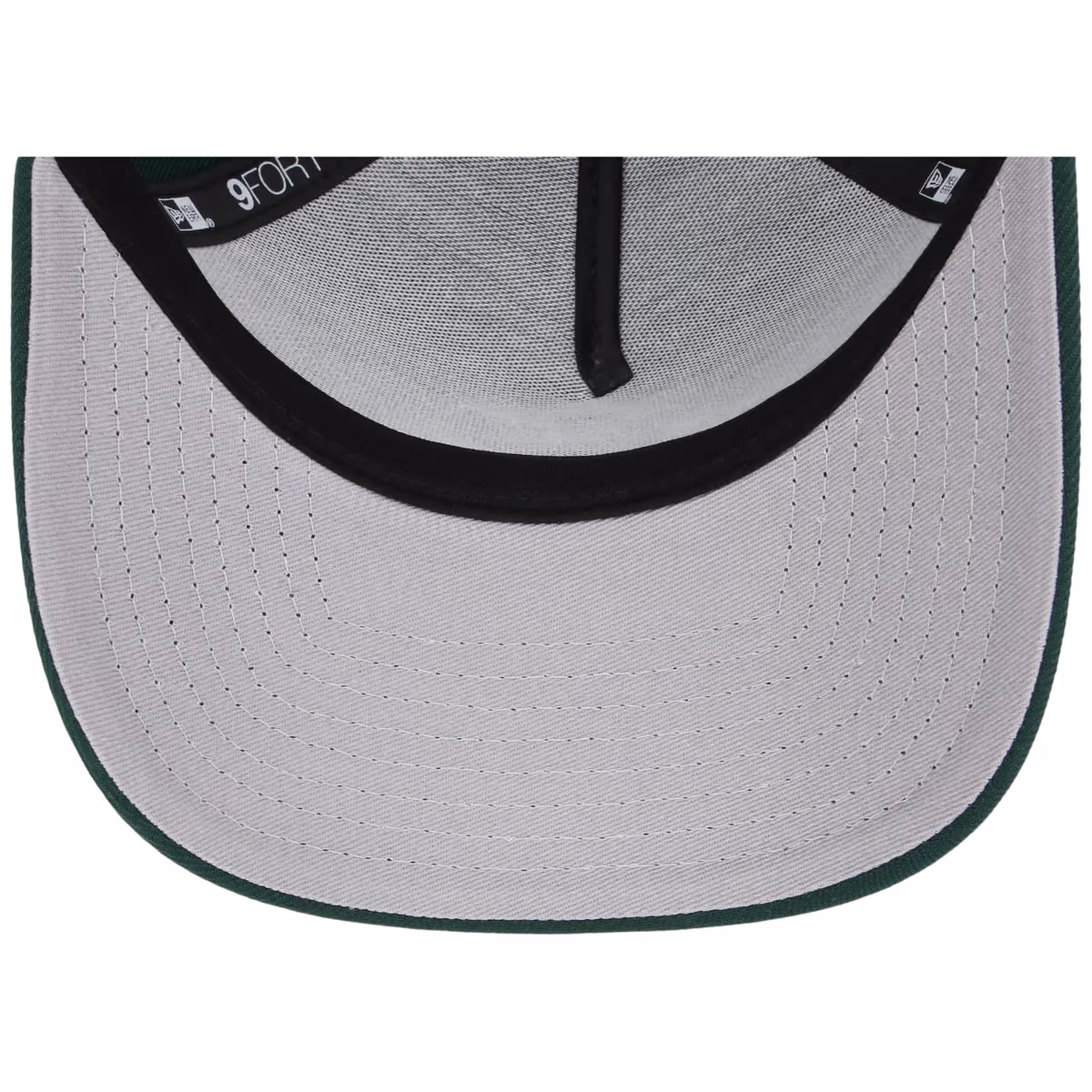Atlanta Braves MLB Dark Green FASHION CORE New Era 9FORTY A-Frame back view