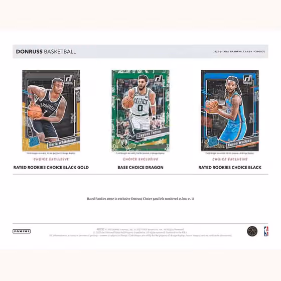 2023/24 Panini Donruss Basketball NBA Choice Box view 4