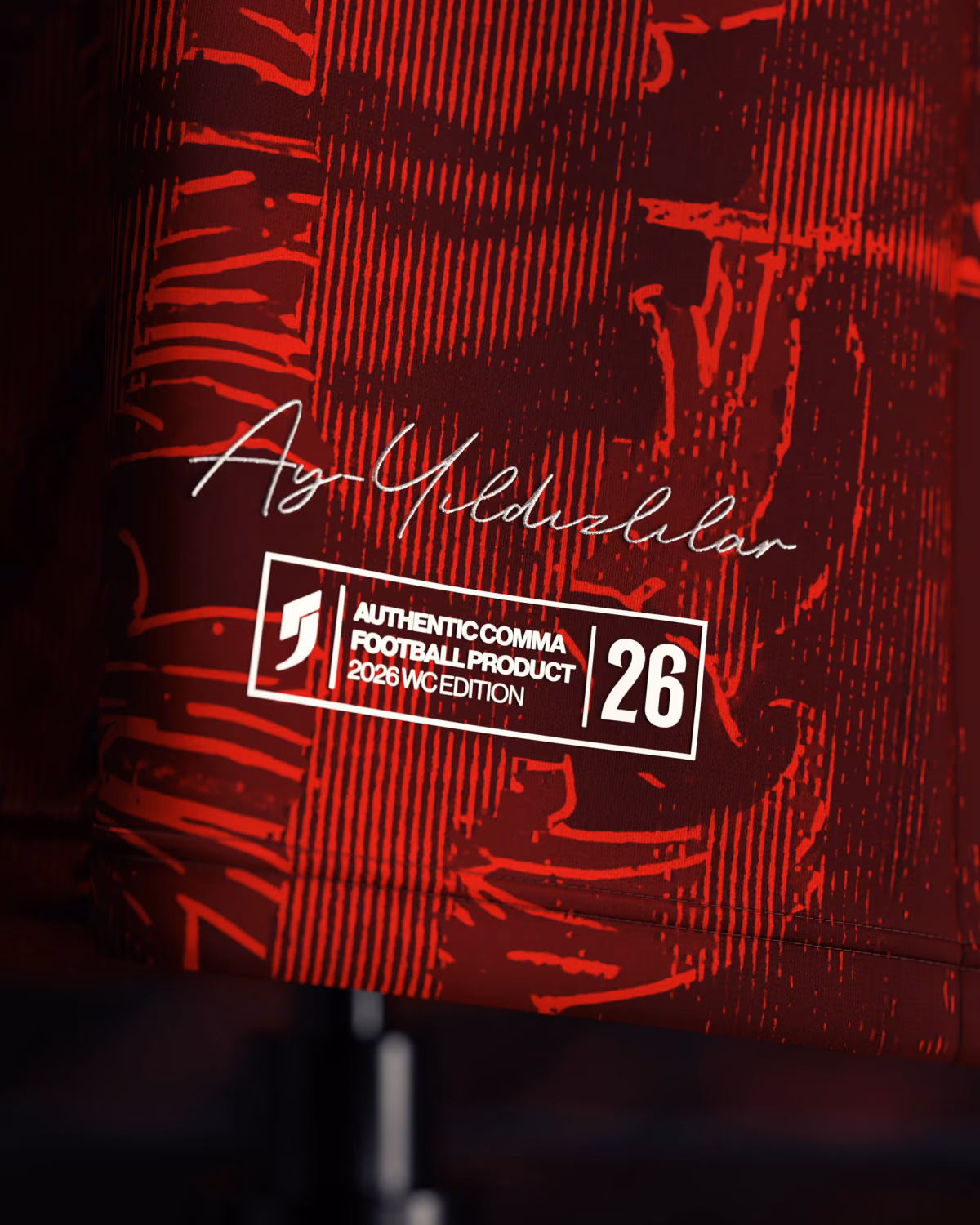 Jersevo Custom Personalized Türkiye Heritage Jersey (2026WC Edition) detail view 6