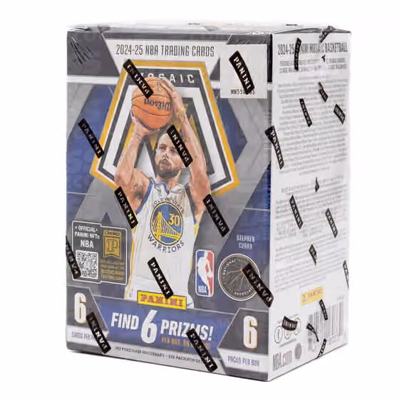 2024/25 Panini Mosaic Basketball NBA Blaster Box view 1