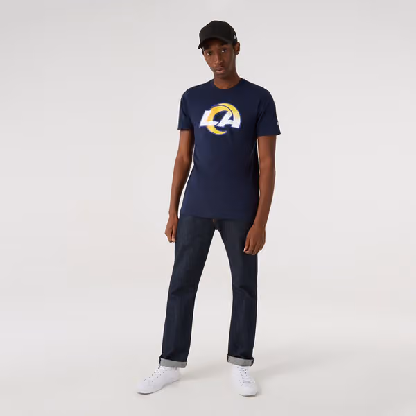 Los Angeles Rams Team Logo New Era NFL T-Shirt view 2
