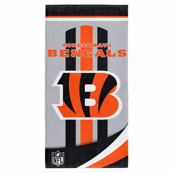 Cincinnati Bengals Extreme NFL Beach Towel view 1
