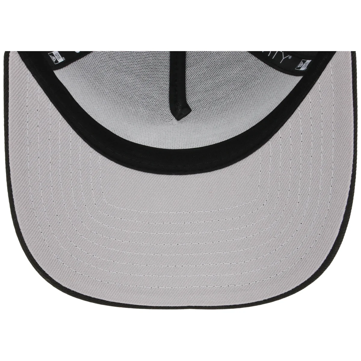Miami Marlins MLB Graphite x Black FASHION CORE New Era 9FORTY A-Frame back view