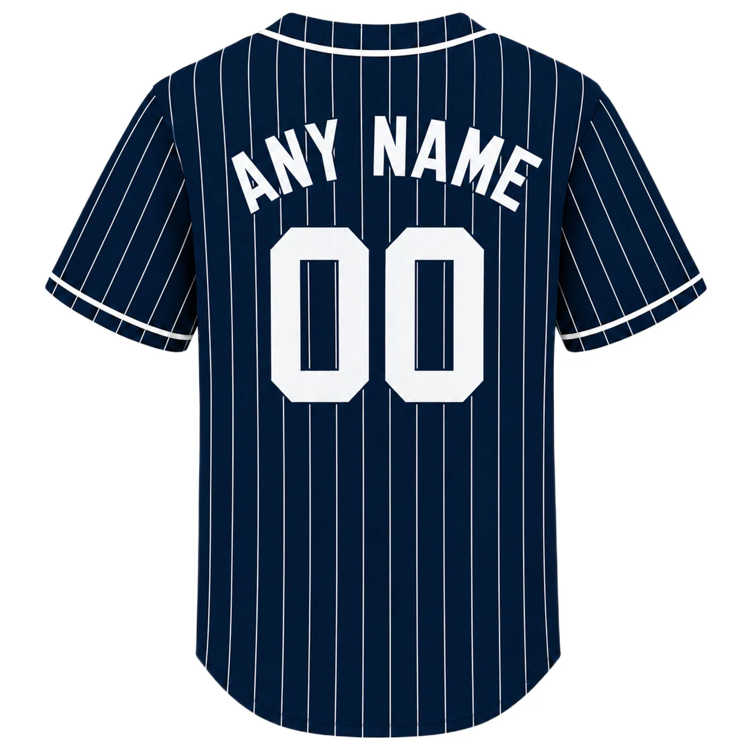 New York Yankees Pinstripe Jersey Custom Player Vibrant Style