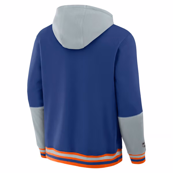 Edmonton Oilers Foundation NHL Hoodie Blue view 3