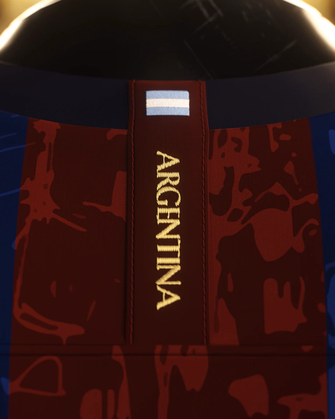Jersevo Custom Personalized La Pulga Jersey (Barcelona Edition) back view
