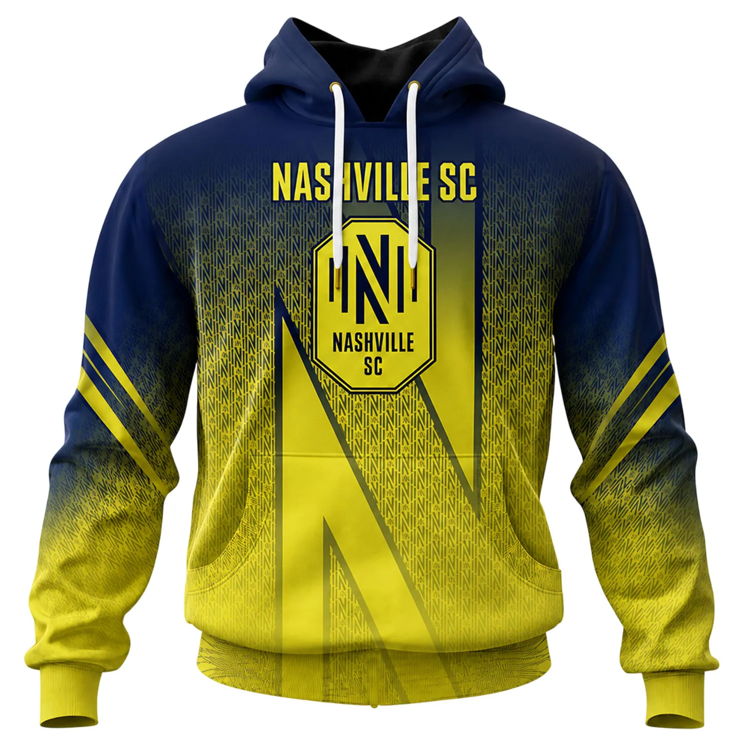 Nashville SC Hoodie Custom Sleek Fade