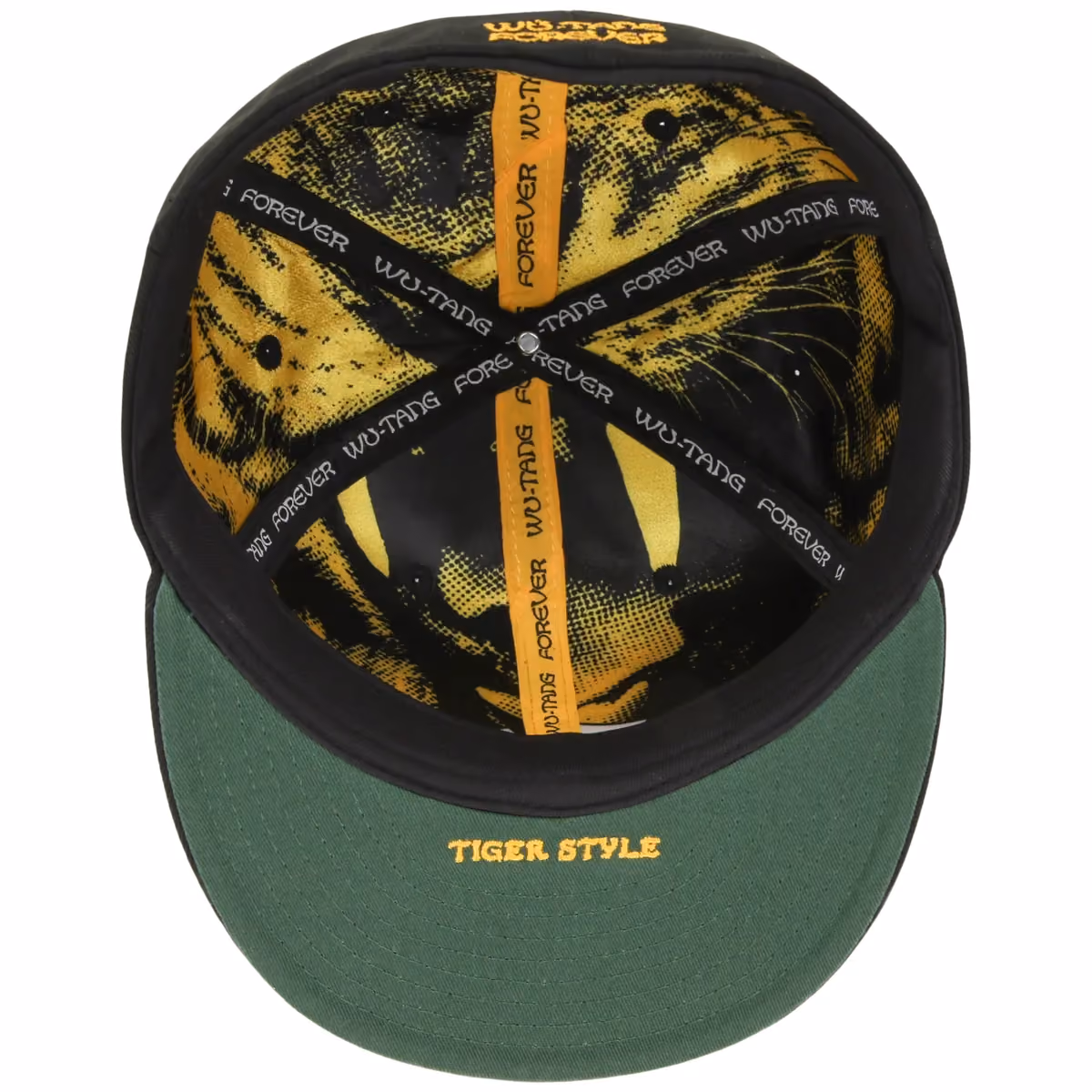 Tiger Fitted - The Wu-Tang Season 1 Collection (Black/Black) back view