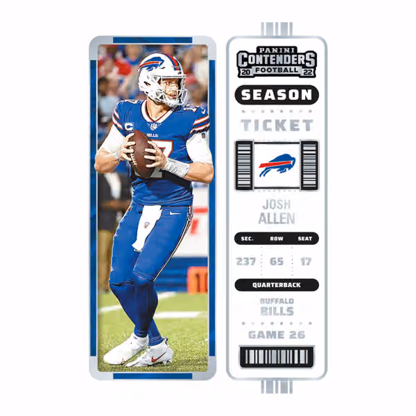 2022 Panini Contenders Football Hobby Box NFL view 2
