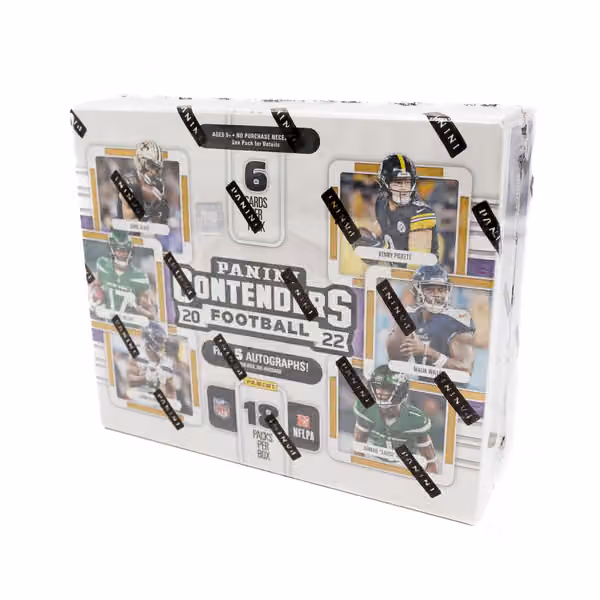 2022 Panini Contenders Football Hobby Box NFL view 1