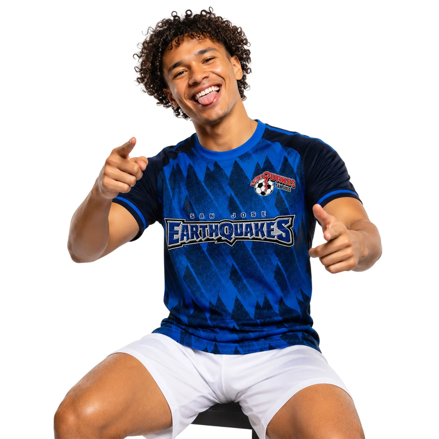 San Jose Earthquakes Blue Jersey – Bold Custom Soccer Shirt