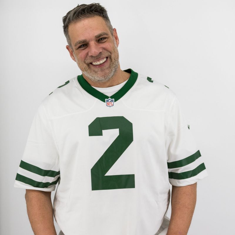 Zach Wilson #2 New York Jets Classic Nike Game NFL Jersey White view 4