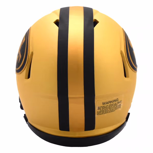 San Francisco 49ers Rave Alternate NFL Speed Mini Helmet Gold view 2
