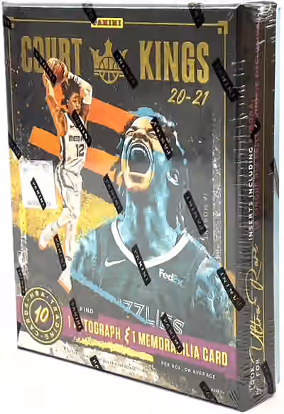 2020/21 Panini Court Kings Basketball Hobby Box NBA view 1