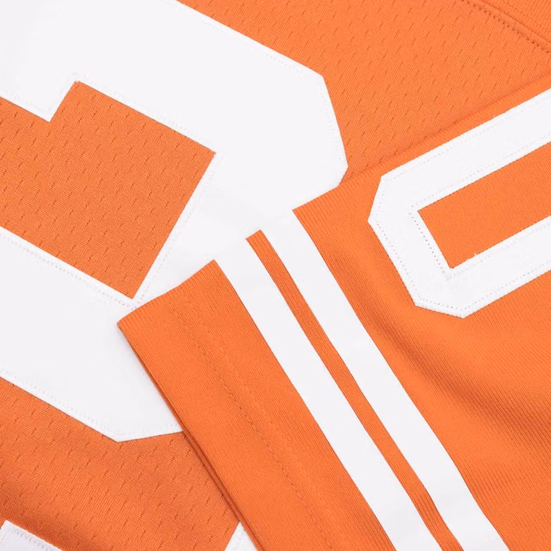 Earl Campbell #20 Texas Longhorns 1977 Mitchell & Ness Legacy NCAA Jersey Orange view 5