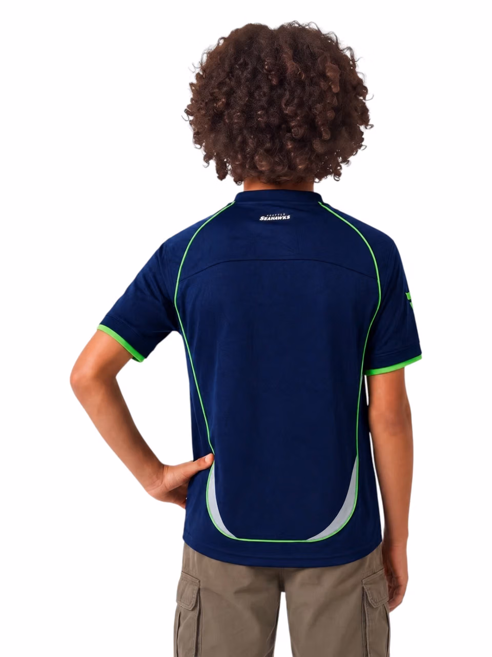 Seattle Seahawks 2026 Football x Football NFL Fan Jersey (YOUTH) view 2