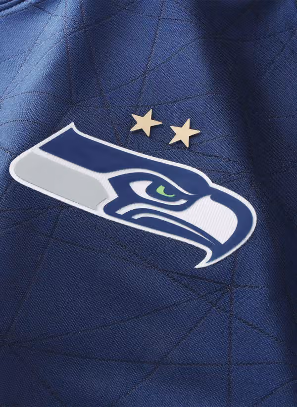 Seattle Seahawks 2026 Football x Football NFL Fan Jersey (YOUTH) view 3