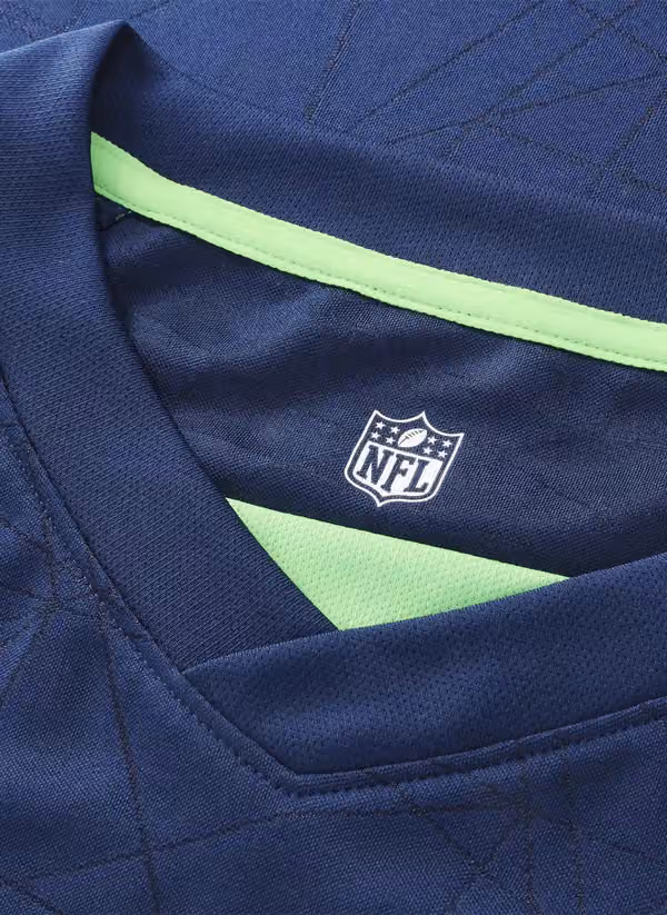 Seattle Seahawks 2026 Football x Football NFL Fan Jersey (YOUTH) view 4