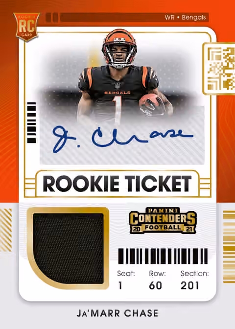 2021 Panini Contenders Football Hobby Box NFL view 4