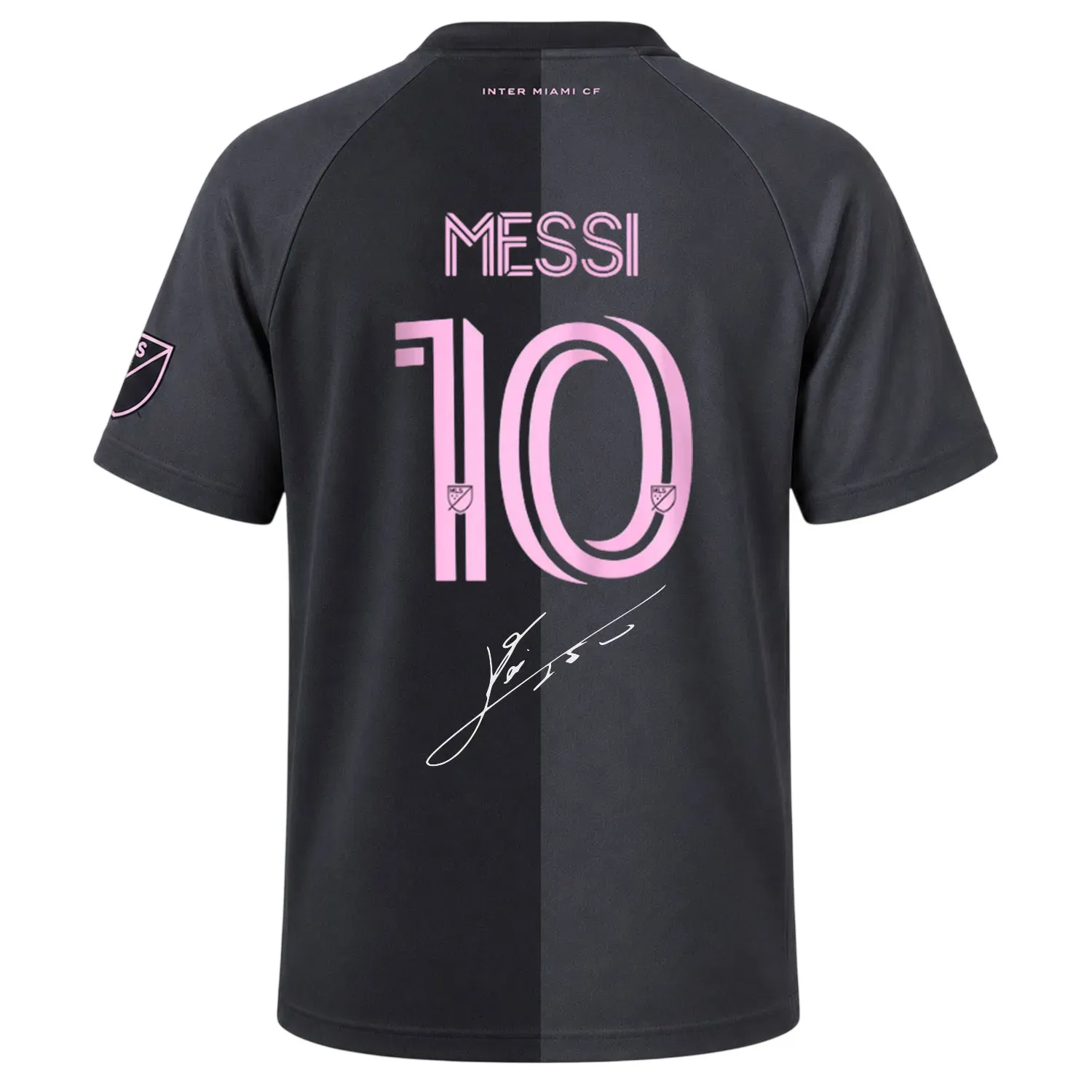 Inter Miami CF Messi Black Jersey Bold Fan Apparel