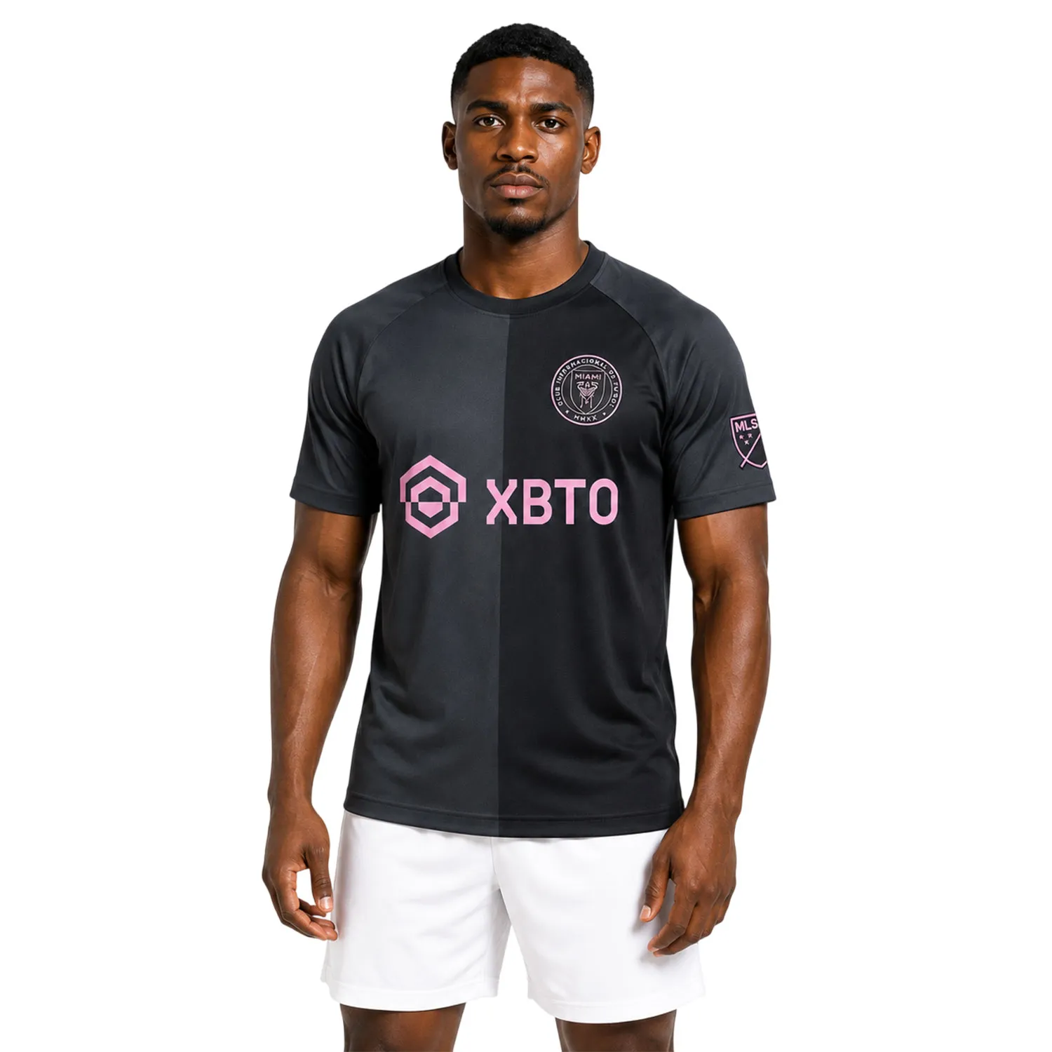 Inter Miami CF Messi Black Jersey Bold Fan Apparel