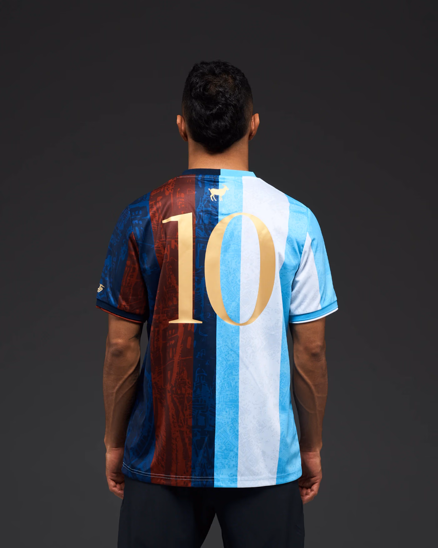 Jersevo Custom Personalized La Pulga Jersey - Ultimate back view