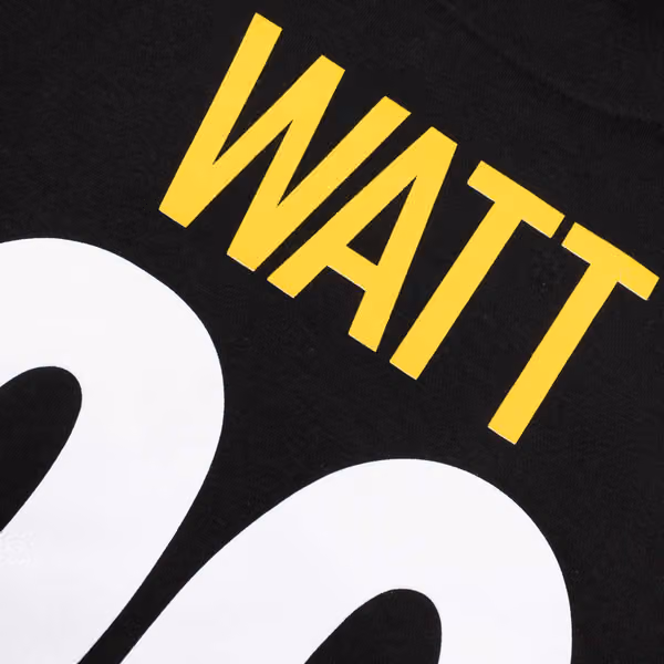 T. J. Watt #90 Pittsburgh Steelers Player NFL Hoodie Black view 4