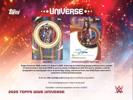 2025 Topps Universe WWE Hobby Box view 2